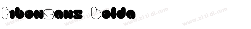 FibonSans Bolda字体转换